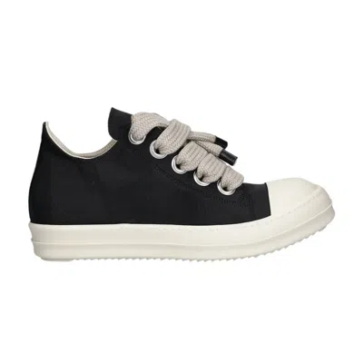 Pre-owned Rick Owens Concordians Drkshdw Jumbo Lace Low 'black Milk' | Men's Size 43