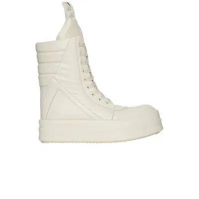 Pre-owned Rick Owens Concordians Mega Geobasket 'milk' | White | Men's Size 43