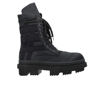 Pre-owned Rick Owens Drkshdw Army Megatooth Ankle Boot 'black' | Men's Size 41