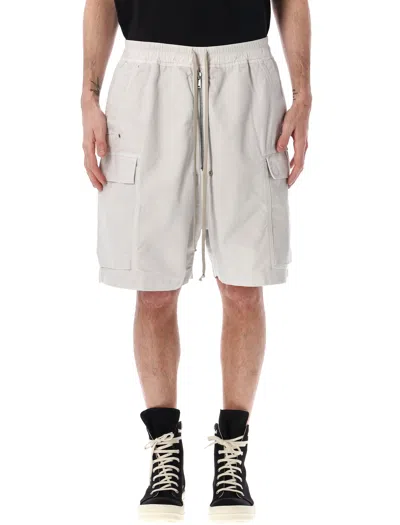 Rick Owens Drkshdw Cargobela Cargo Shorts In Neutral