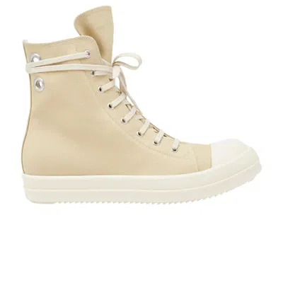 Pre-owned Rick Owens Drkshdw Denim High 'parchment Milk' | Cream | Men's Size 41 In White
