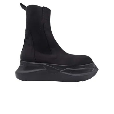 Pre-owned Rick Owens Drkshdw Fogachine Abstract Beatle Boots 'black' | Men's Size 43