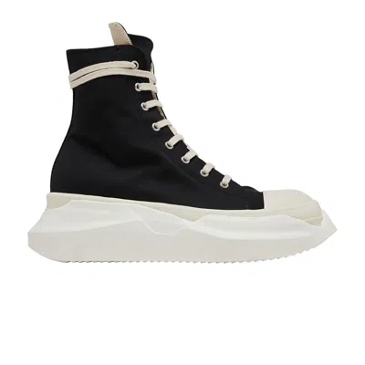 Pre-owned Rick Owens Drkshdw Fogachine Cotton Nylon Abstract High 'black Milk' | Men's Size 42.5