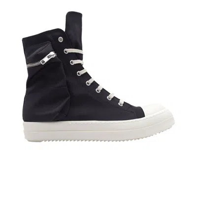 Pre-owned Rick Owens Drkshdw Fogachine Cotton Nylon Cargo High 'black Milk' | Men's Size 44.5