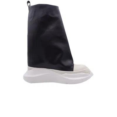 Pre-owned Rick Owens Drkshdw Fogachine Sneaks Boots 'black Milk' | Men's Size 41