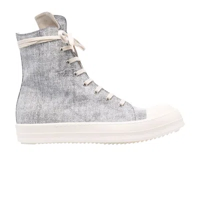 Pre-owned Rick Owens Drkshdw Gethsemane High 'denim' | Grey | Men's Size 41 In Gray