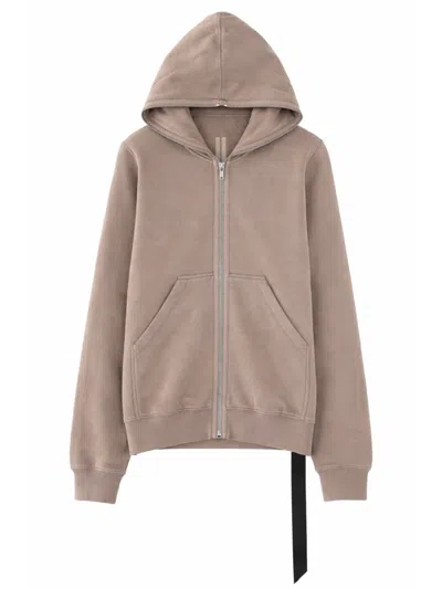 Rick Owens Drkshdw Gimp Hoodie In Brown