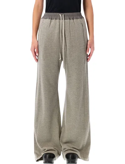 Rick Owens Drkshdw Grey Melange Pusher Pants In Gray