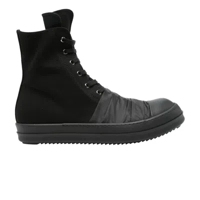 Pre-owned Rick Owens Drkshdw Hollywood Hustler High 'all Black' | Men's Size 42