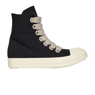 Pre-owned Rick Owens Drkshdw Hollywood Jumbo Lace Puffer High 'black Milk' | Men's Size 40