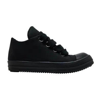 Pre-owned Rick Owens Drkshdw Hollywood Jumbo Lace Puffer Low 'all Black' | Men's Size 43
