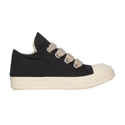 Pre-owned Rick Owens Drkshdw Hollywood Jumbo Lace Puffer Low 'black Milk' | Men's Size 45