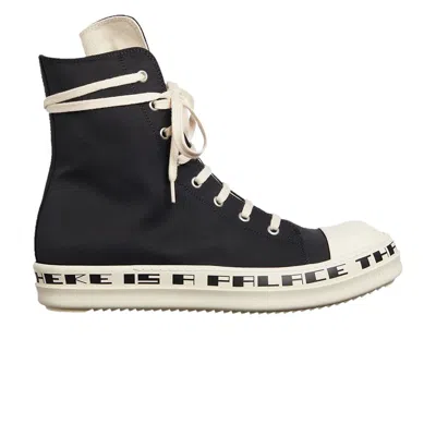 Pre-owned Rick Owens Drkshdw Luxor Quote High 'black Milk' | Men's Size 43
