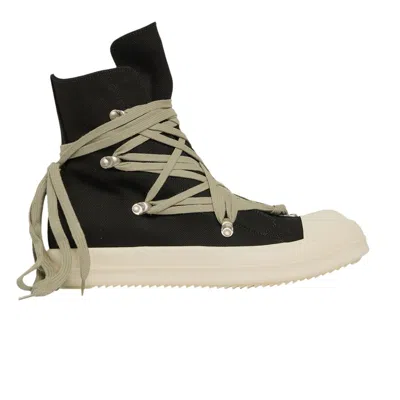 Pre-owned Rick Owens Drkshdw Megalaced Low 'black Milk' | Men's Size 46