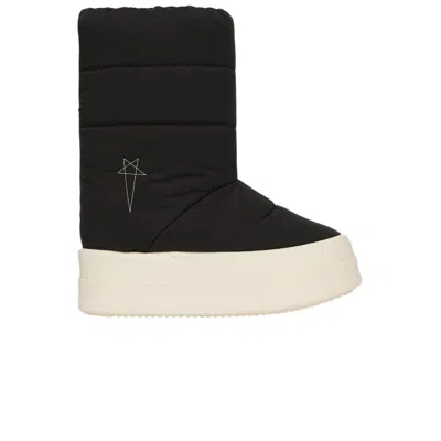 Pre-owned Rick Owens Drkshdw Stivali Imbottiti Mega Bumper Lunar 'black Pearl' | Men's Size 40