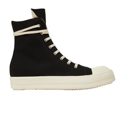 Pre-owned Rick Owens Drkshdw Strobe Cotton Denim High 'black Milk' | Men's Size 45