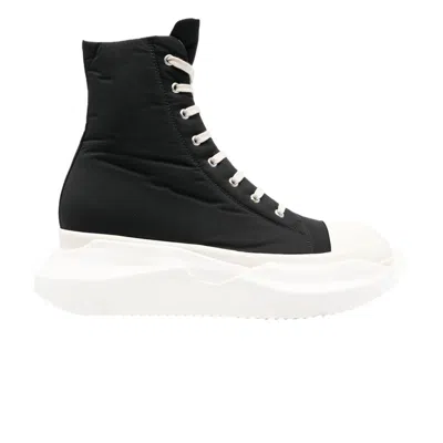 Pre-owned Rick Owens Drkshdw Strobe Cotton Nylon Abstract High 'black Milk' | Men's Size 43.5