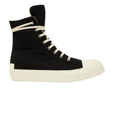 Pre-owned Rick Owens Drkshdw Strobe Cotton Nylon High 'black Milk' | Men's Size 43