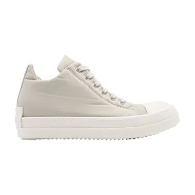 Pre-owned Rick Owens Drkshdw Strobe Cotton Nylon Low 'pearl Milk' | White | Men's Size 41