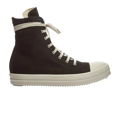 Pre-owned Rick Owens Drkshdw Twill High 'black White' | Men's Size 42