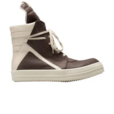 Pre-owned Rick Owens Edfu Geobasket 'dust Milk' | Brown | Men's Size 42.5
