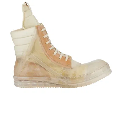 Pre-owned Rick Owens Edfu Geobasket 'natural Transparent' | Cream | Men's Size 42