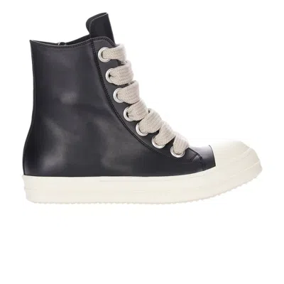 Pre-owned Rick Owens Edfu Runaway Sneaker 'black Milk' | Men's Size 40
