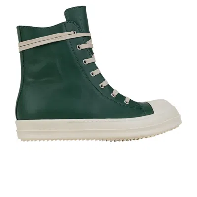 Pre-owned Rick Owens Fogachine Geobasket High 'teal Milk' | Men's Size 42