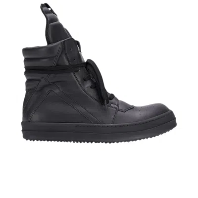 Pre-owned Rick Owens Geobasket High 'triple Black' | Men's Size 41