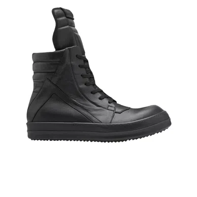 Pre-owned Rick Owens Geobasket 'triple Black' | Men's Size 40.5