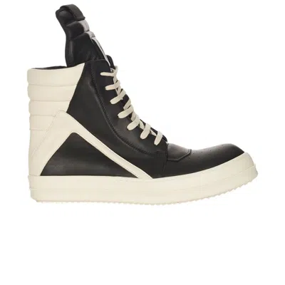 Pre-owned Rick Owens Hollywood Geobasket High 'black Milk' | Men's Size 41
