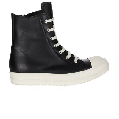 Pre-owned Rick Owens Hollywood High 'black Milk' | Men's Size 45