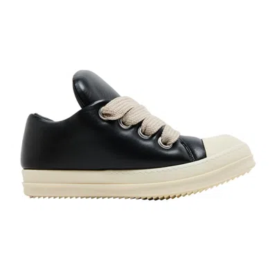 Pre-owned Rick Owens Hollywood Jumbo Laced Low 'black Milk' | Men's Size 42