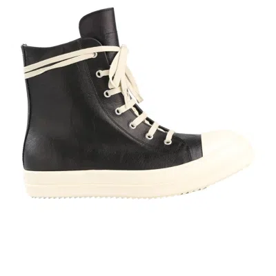 Pre-owned Rick Owens Hollywood Vintage High 'black Milk' | Men's Size 42