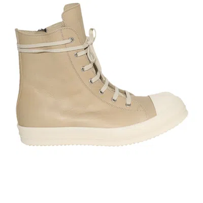 Pre-owned Rick Owens Hollywood Vintage High 'parchment Milk' | Cream | Men's Size 45 In White