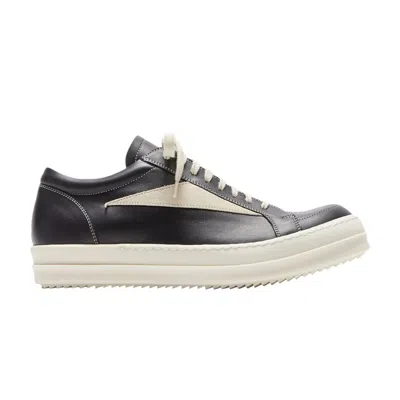 Pre-owned Rick Owens Hollywood Vintage Low 'black Milk' | Men's Size 43