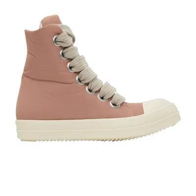Pre-owned Rick Owens Lido Drkshdw Jumbo Lace Puffer High 'dark Pink Milk' | Men's Size 45
