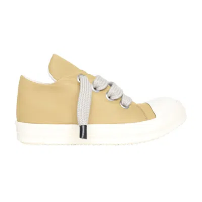 Pre-owned Rick Owens Lido Drkshdw Jumbo Lace Puffer Low 'mustard' | Yellow | Men's Size 40