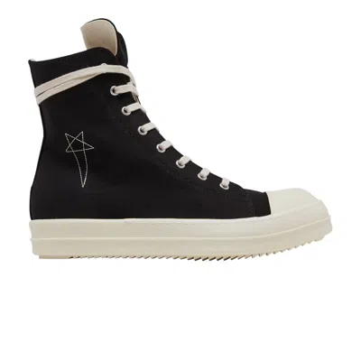 Pre-owned Rick Owens Lido Drkshdw Pentagram High 'black Milk' | Men's Size 44.5
