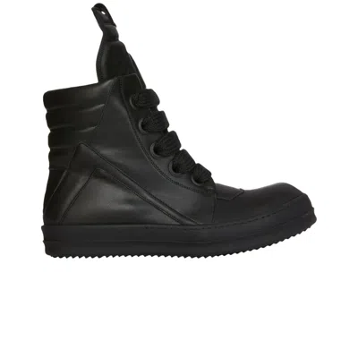 Pre-owned Rick Owens Lido Jumbo Laced Geobasket High 'black' | Men's Size 42