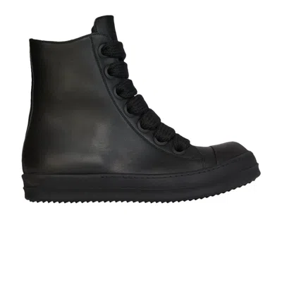 Pre-owned Rick Owens Lido Jumbo Laced Sneaker 'black' | Men's Size 40
