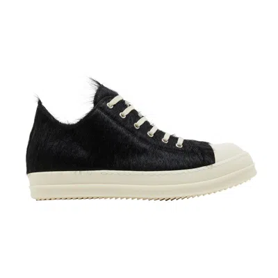 Pre-owned Rick Owens Lido Runway Low 'black Milk' | Men's Size 40.5