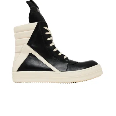 Pre-owned Rick Owens Luxor Geobasket 'black Milk' | Men's Size 40