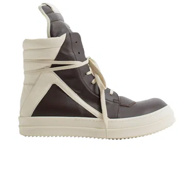 Pre-owned Rick Owens Luxor Geobasket High 'brown Milk' | Men's Size 44