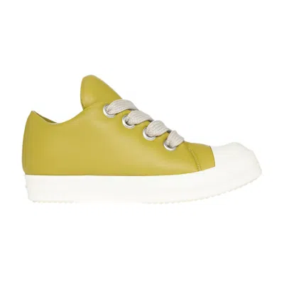 Pre-owned Rick Owens Luxor Jumbo Lace Padded Low 'acid' | Green | Men's Size 41.5