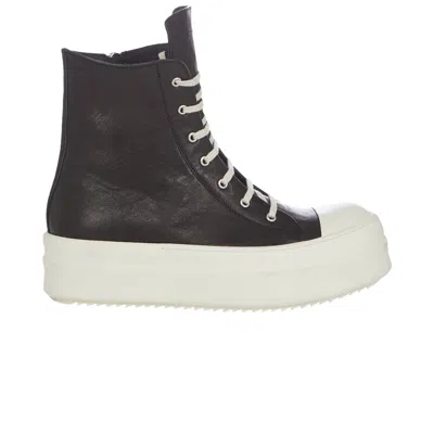 Pre-owned Rick Owens Luxor Runway Mega Bumper High 'black Milk' | Men's Size 45