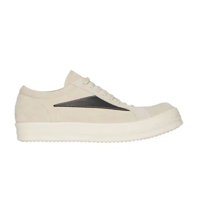 Pre-owned Rick Owens Luxor Vintage Low 'milk Black' | Cream | Men's Size 42