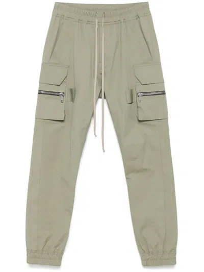 Rick Owens Mastodon Cargo Pants In Green