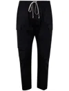 Rick Owens Men Mastodon Megacargo Trousers In Black