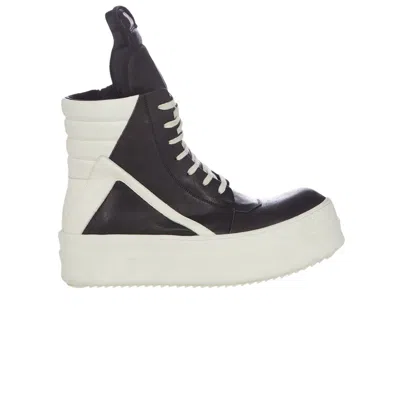 Pre-owned Rick Owens Mega Bumper Geobasket High 'black Milk' | Men's Size 41